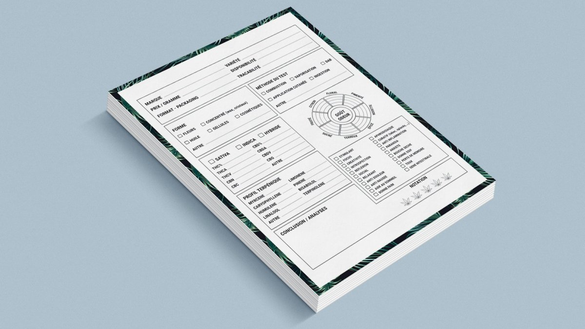 a paper with a diagram on it